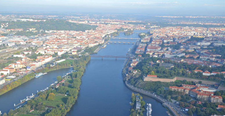 The Vltava from a different perspective